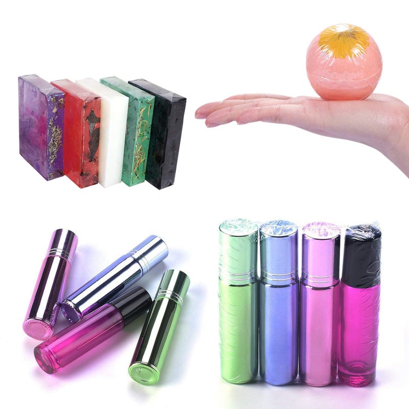 DecorRom Shrink Wrap Bags 200 pcs - 6 x 6 Inch - Bonus Mini Heat Sealer - Bags for Bath Bombs  Handmade Soaps and DIY Crafts - Image 3